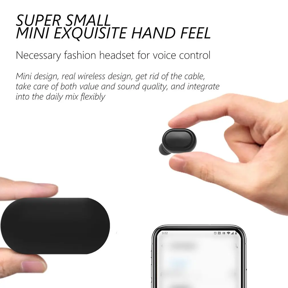 M1 Bluetooth гарнитуры VS Redmi Airdots беспроводные наушники 5 0 TWS с шумоподавлением микрофон
