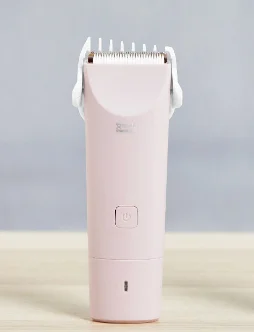 Xiaomi Rushan Baby машинка для стрижки волос IPX7 водонепроницаемый профессиональный электрический триммер для волос перезаряжаемый детский тихий двигатель для Youpin - Цвет: Розовый