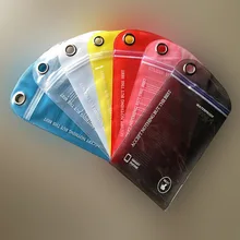 5 шт. плавательный серфинг водонепроницаемая сумка рафтинг Дрифтинг телефон карта сухой мешок для сотовый телефон мобильный телефон ID карта