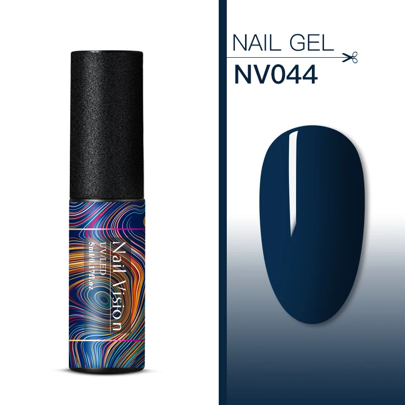 Nail Vision набор однотонных гелей для ногтей 176 цветов УФ-Гель-лак 5 мл полуперманентный лак для маникюра - Цвет: HHS06639