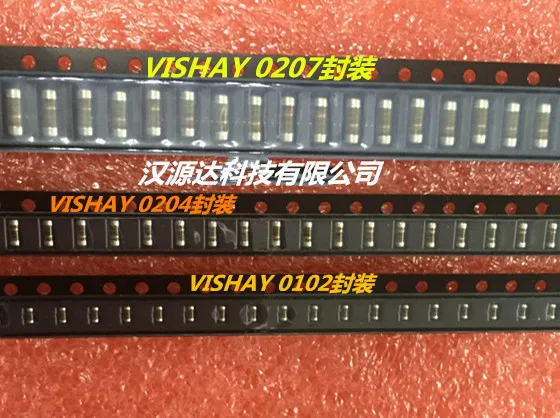 

30pcs real orginal new MMA02040C1741FB000 SMD color ring wafer resistor 0204 1K74 1.74K 1% 0.25W