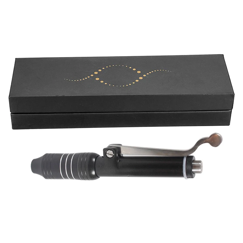 0.3ml black pen Горячая Распродажа, 0,3 мл, ручка с гиалуроном, черная ручка с гиалуроновой кислотой, наполнитель для губ, инъекционная ручка, массажный распылитель, ручка, шприц для воды против морщин, игла - Цвет: 0.3ml black pen