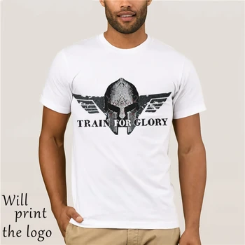 激安 服カジュアル半袖夏の列車栄光スパルタワークアウトフィットネスクロスフィットパワーリフティングtシャツ理想的なギフトtシャツ