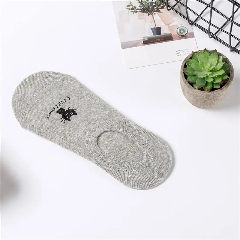 23 Мягкие хлопковые носки с милыми животными на лето, весну и осень, женские носки Kawaii с мигающим котом для женщин и девочек, Soken, 2 шт. = 1 пара - Цвет: 23