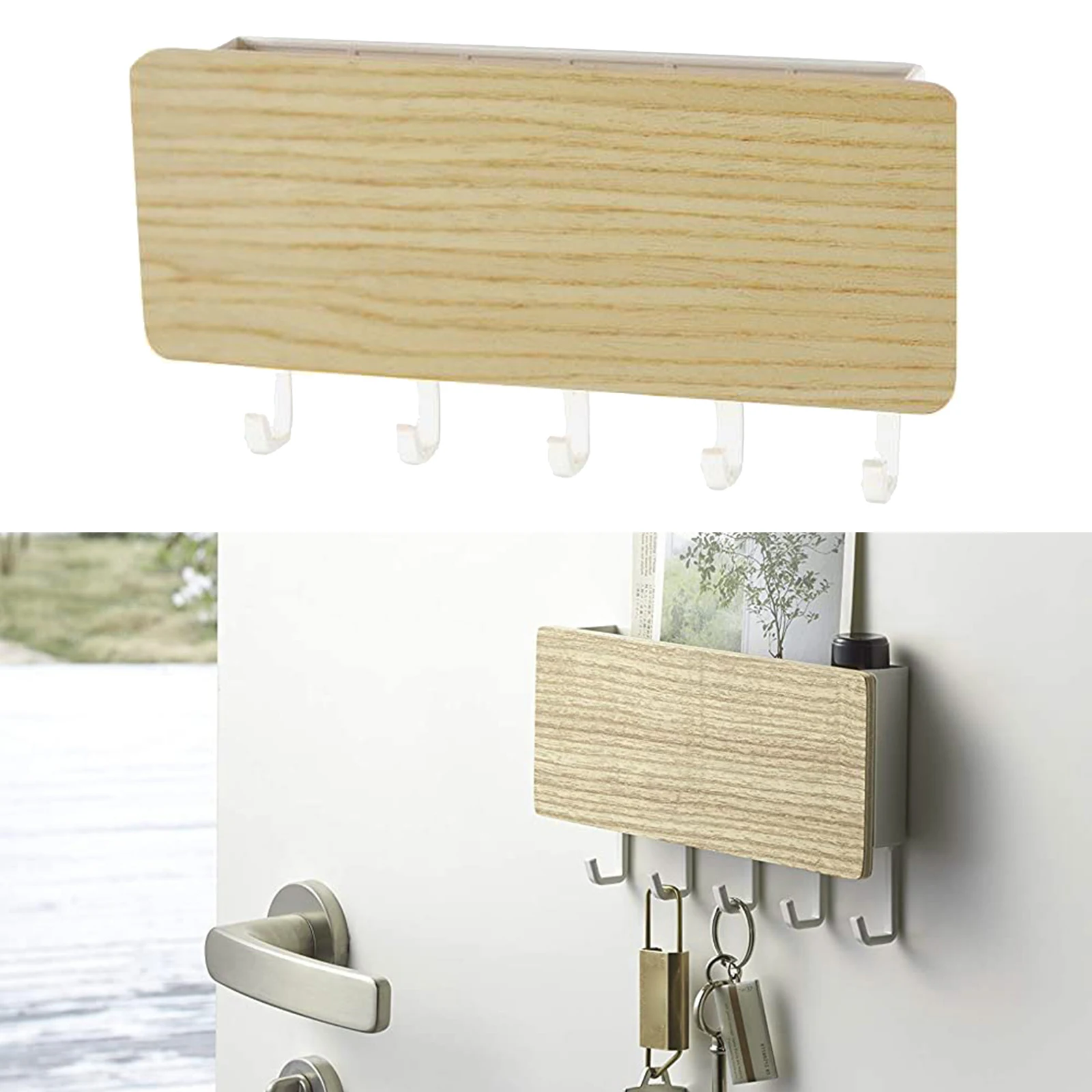 Wall Hook Dog Leash Key Holder Mail Organizer Home Organiser for Entrance Room Wall Hook Dog Leash Key Holder Mail Organizer Home Organiser for Entrance Room