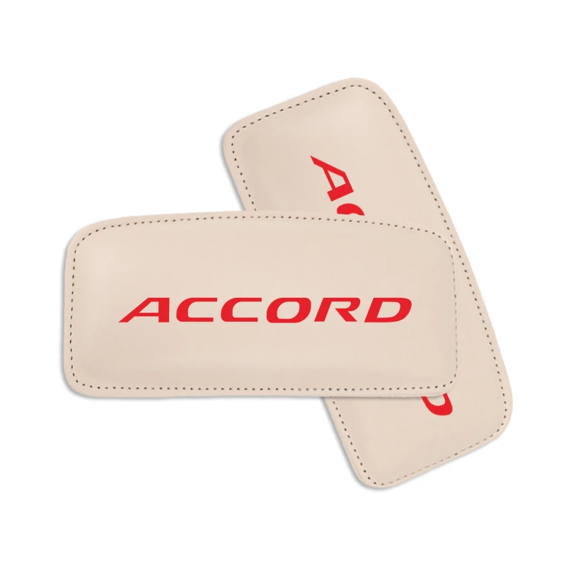 1 шт., Кожаная подушка для ног, наколенник для Honda ACCORD, подушка для сиденья автомобиля, подушка для поддержки ног
