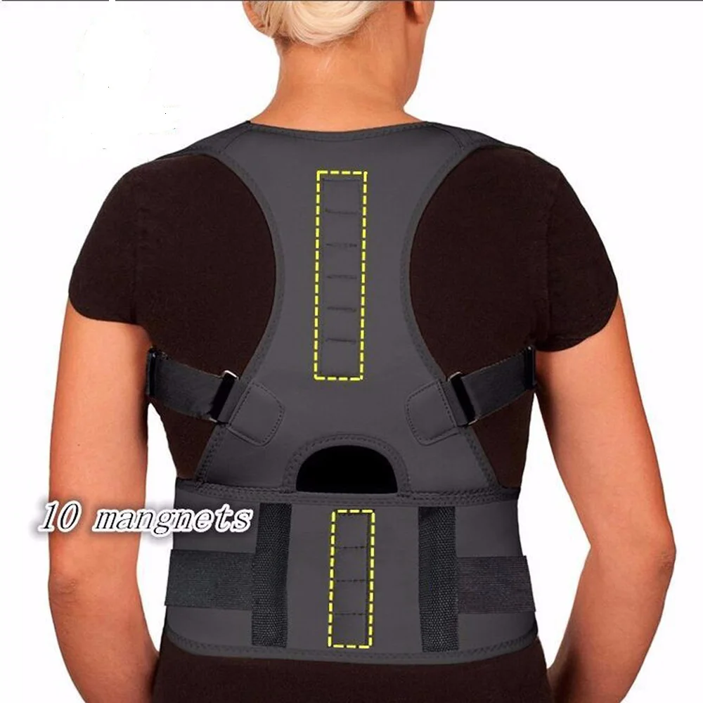 Adjustable Orthopedic Posture Correct Braces Support Corset Corrector Posture Magentic Corrector Postura Shoulder Support Corset 1 Adjustable Orthopedic Posture Correct Braces Support Corset Corrector Posture Magentic Corrector Postura Shoulder Support Corset 2