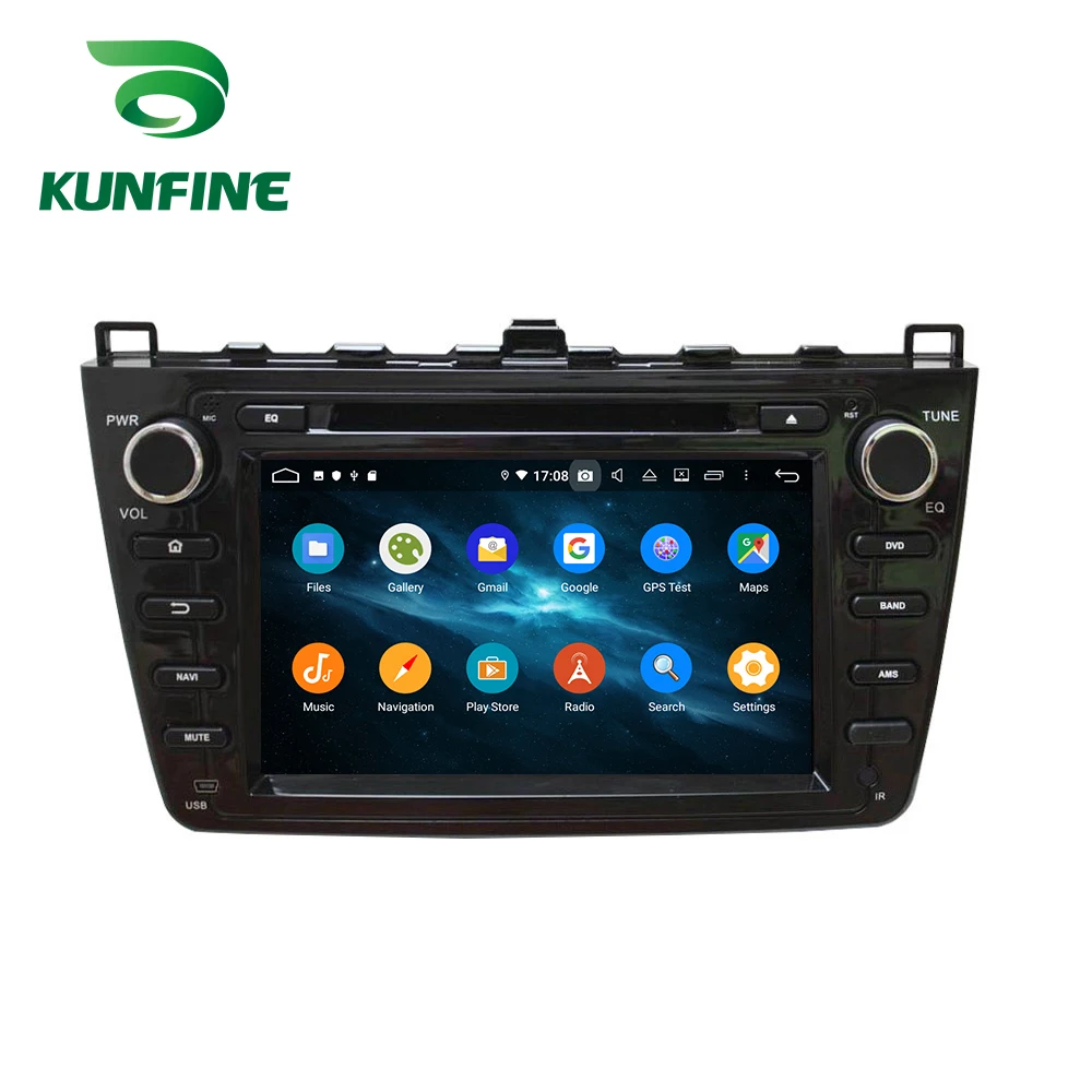 Discount Android 9.0 Octa Core 4GB RAM 64GB ROM Car DVD GPS Navigation Multimedia Player Car Stereo for Mazda 6 2008-2012 Radio 3