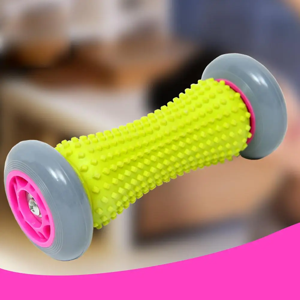 Kuulee ролик для массажа ног Spiky Ball массажер для облегчения боли снимает Подошвенный Фасцит и пятку Арка стопы боли и расслабления