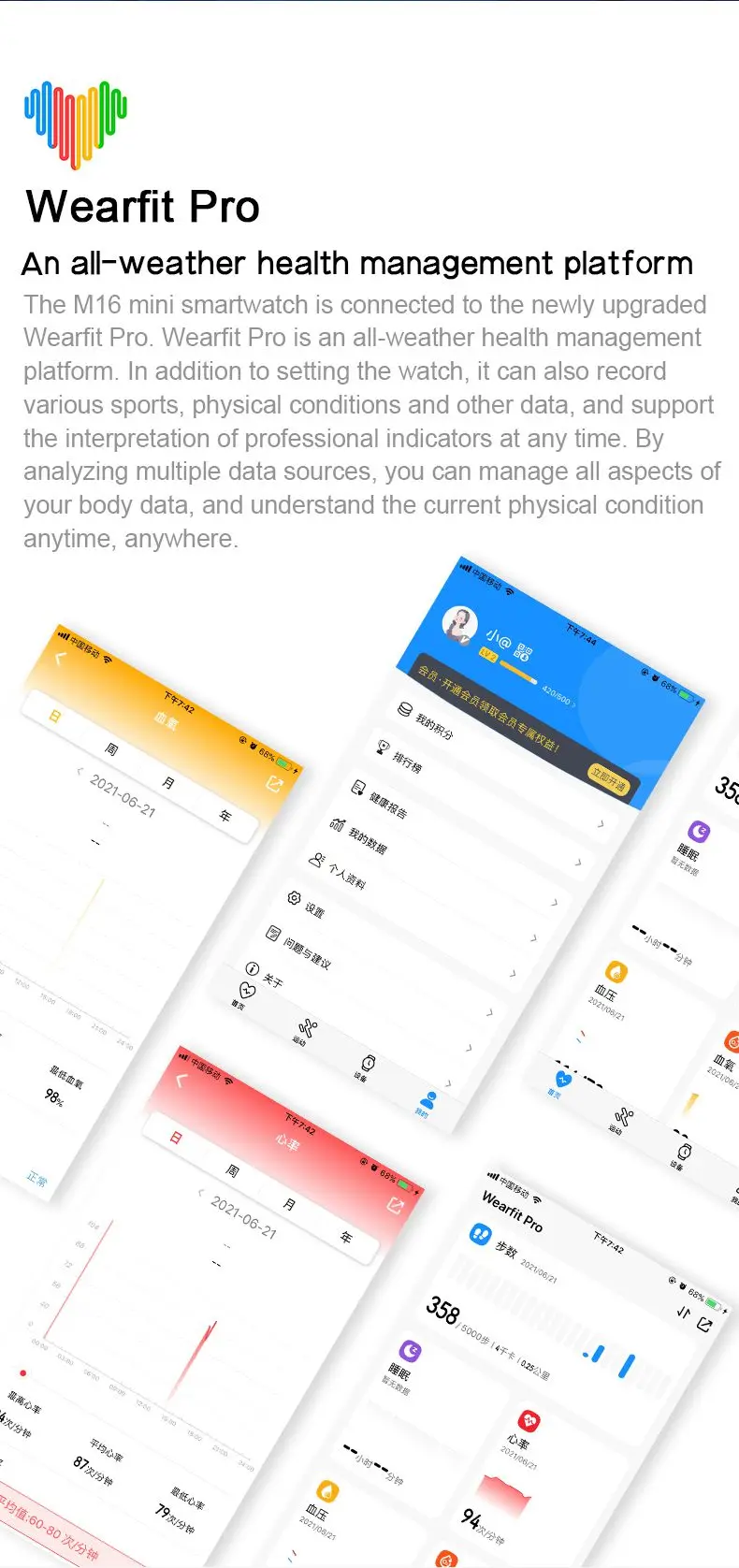 M16 Mini Smartwatch Heart Rate Sleep Monitor Bluetooth 38 mm Women Men Fintess Bracelet Electronic Clock Smart Watch PK M16 Plus