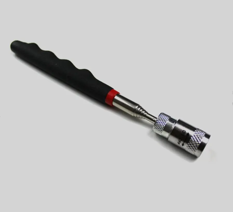 

Light Included Suction Rod Extendable Magnetic Retractable Drain Plunger with LED Light Extendable xi tie bang Magnetic Suction