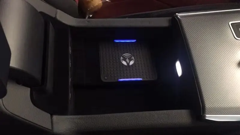 Qi автомобильное беспроводное зарядное устройство для Audi A6- для iPhone Xs Max X XR samsung S10 S9 инфракрасный Быстрый держатель телефона