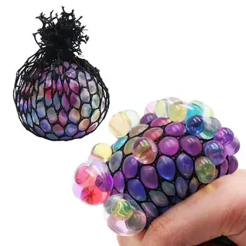 

Creative Venting Grape Balls Decompression Toys Funny Squeeze Antistress Grape Ball Relief Stress Toys For Children Prank Gifts