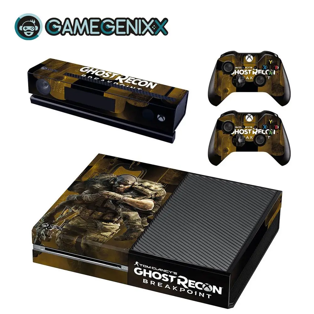 Ghost Recon Защитная Наклейка GAMEGENIXX для Xbox one и 2 контроллеров-Ghost Recon - Цвет: Ghost Recon