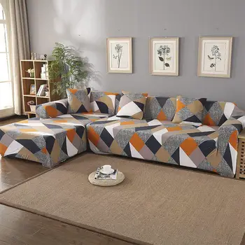 

21 Sofa Cover Set Couch Cover Elastic Sofa Cover for Living Room Must Order 2pieces to fit for Corner Chaise Longue Sofa