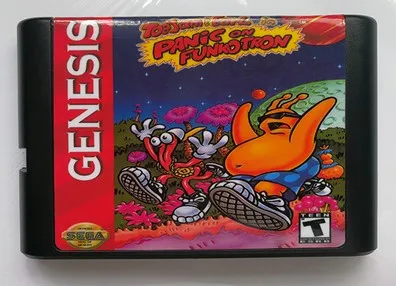 Toe jam& Earl для sega Mega drive 16 бит MD игровая карта для sega Mega Drive для Genesis
