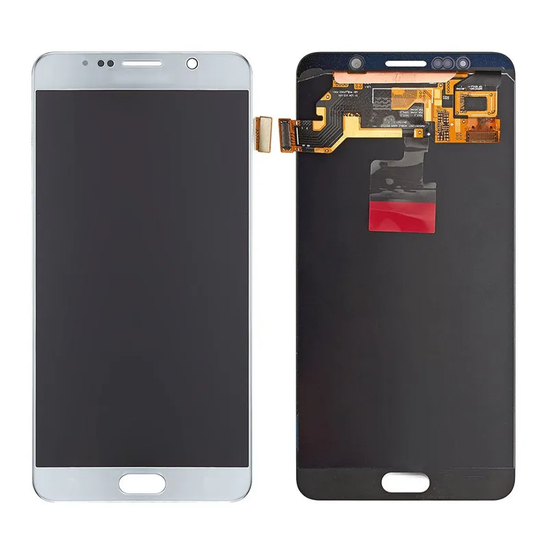 ЖК-дисплей Сенсорный экран для samsung Galaxy Note 5 N9200 N920T ЖК-дисплей Дисплей кодирующий преобразователь сенсорного экрана в сборе Запчасти для авто с инструментами