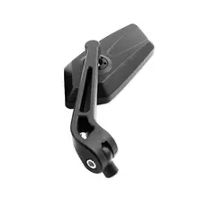 A Pair Black Motorcycle Rearview Side Mirrors Motorbike Modification Accessories Balaclava