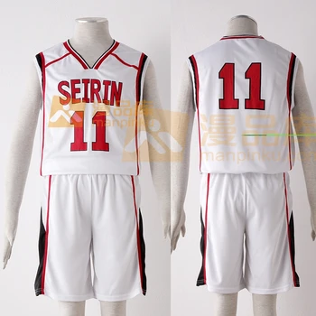 

Kuroko no Basuke Basket seirin Suit basketball Jersey mens uniforms boys sport clothes No.11 Kuroko Tetsuya cosplay costume
