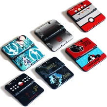 Capa fosca protetora de caixa, proteção de placa para nintendos 3ds ll/novo 3ds xl acessórios para jogos
