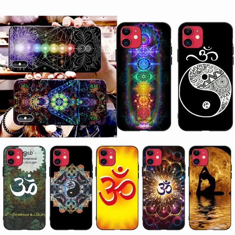 NBDRUICAI Aum Om Yoga DIY Роскошный чехол для телефона iPhone 11 pro XS MAX 8 7 6 6S Plus X 5S SE XR | Мобильные