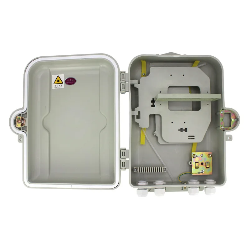 

Manufacturers Direct Selling FTTH Corridor Optical Fiber Cable Distribution Box 24 Core Optical Fiber Distributing Box Wall-Moun