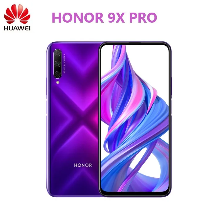 Honor 9X Pro 8 ГБ ОЗУ 256 Гб ПЗУ Kirin 810 Восьмиядерный 4000 мАч LiquidCool мобильный телефон задний 48MP передний 16MP 6,59"