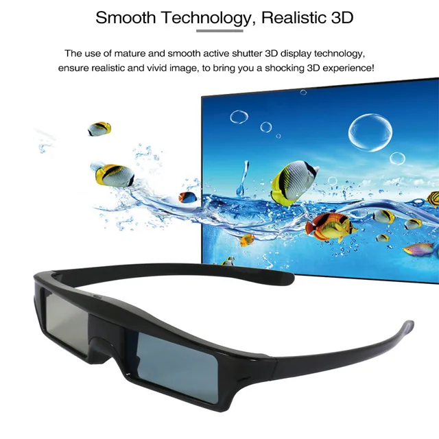 Bluetooth Active Shutter 3D glasses Samsung SSG-5100GB Replacement Sony Panasonic TV Epson RF 3D Glasses ELPGS03 3D Glasses TV 6