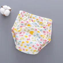 Couche de gaze à 6 couches pour bébé, pantalon d'entraînement, lavable, couche en tissu respirant pour enfant en bas âge, pot de toilette, culottes réutilisables 