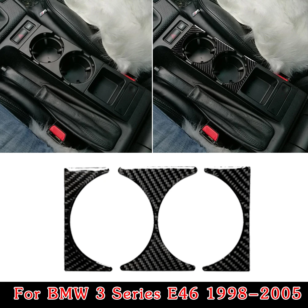 Сменный держатель чашки наклейка для BMW 3 серии E46 1998 2005 шт интерьер|Наклейки на