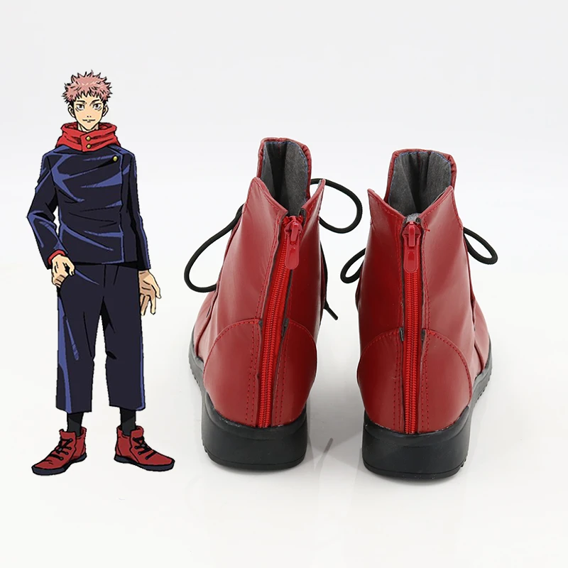 Jujutsu Kaisen ڽ Ź  Yuji Itadori Cos Shoes ̵  ο     Ź Anime Peripheral