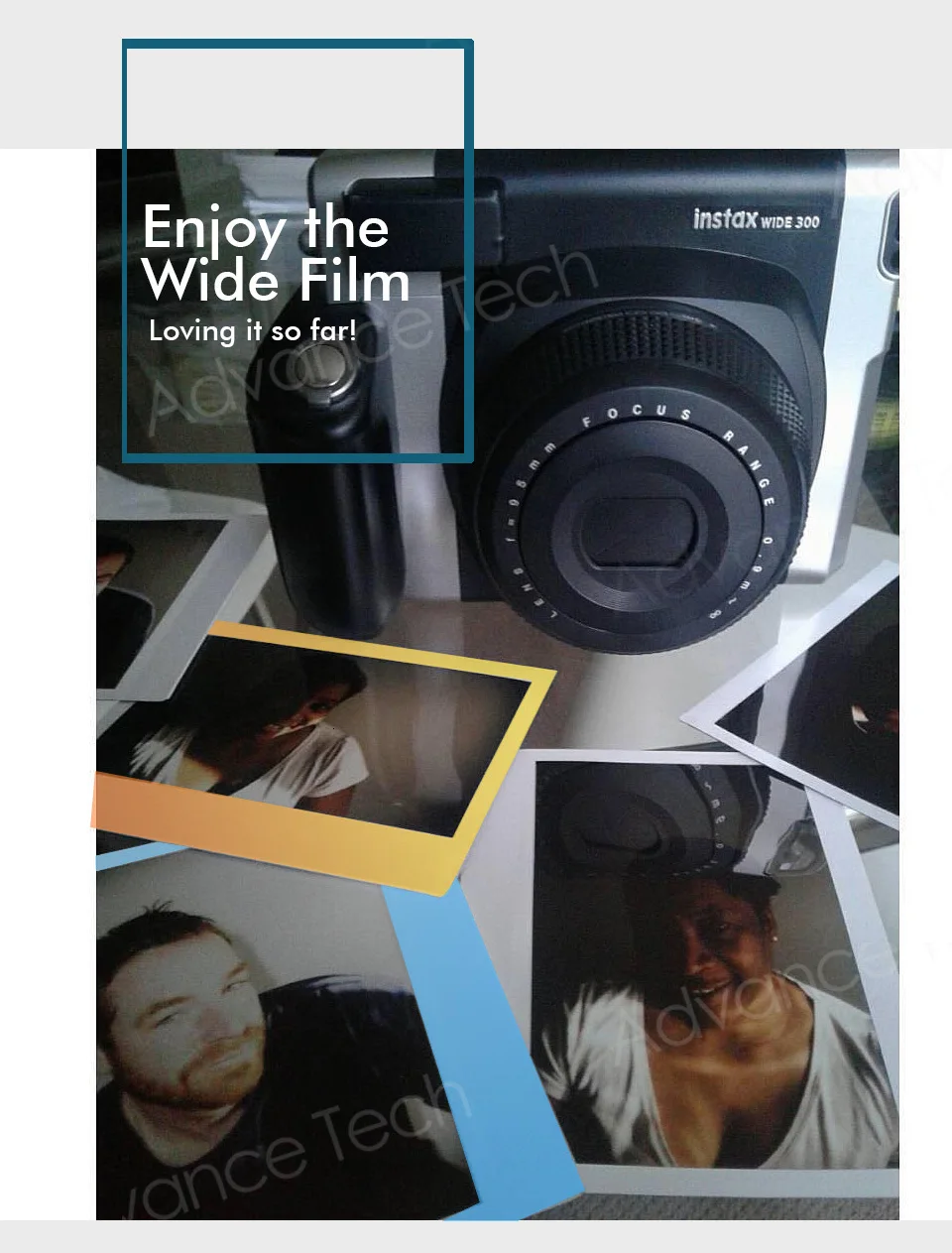 Genuine10.20.40 листов Fujifilm Instax Wide с белой кромкой+ Широкий радужная пленка для Fuji Instant фотобумага Камера 300/200/210/100