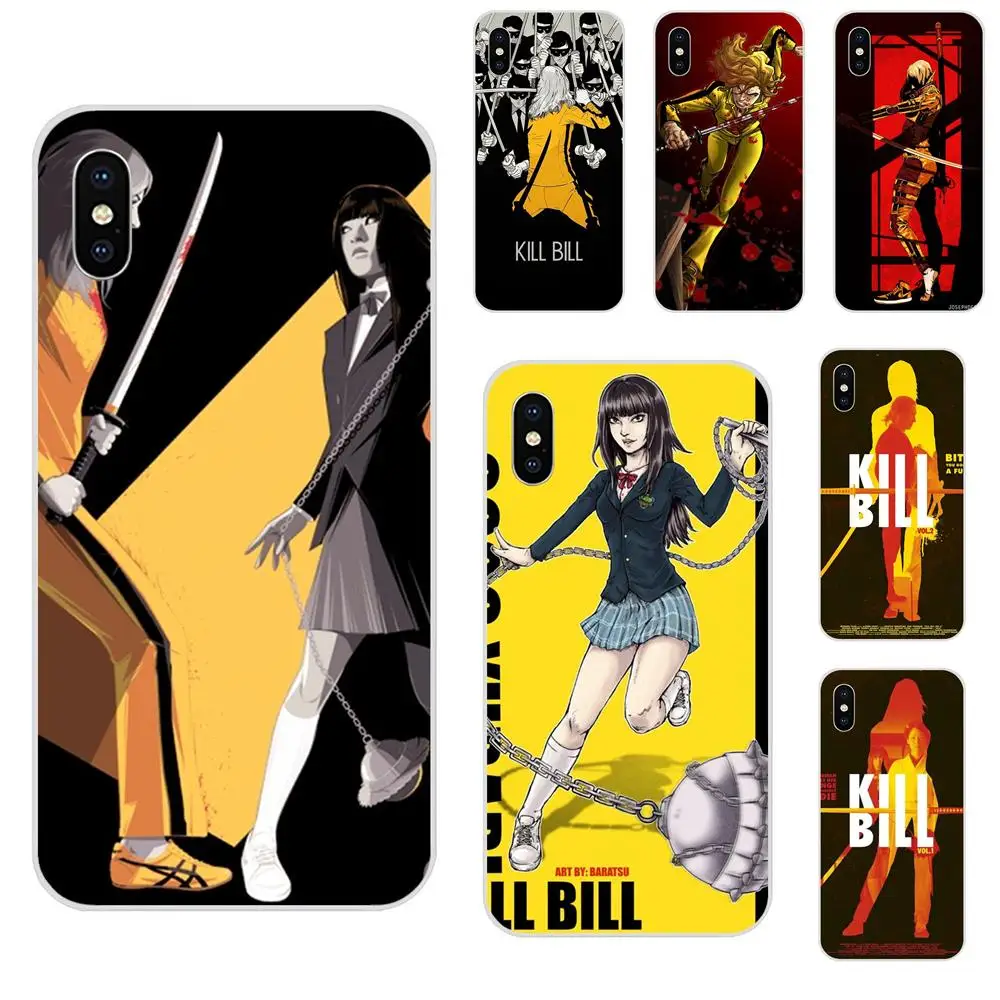 Силиконовый чехол для Xiaomi Redmi Mi 4 7A 9T K20 CC9 CC9e Note 7 9 Y3 SE Pro Prime Go Play Kill Bill Vol | Мобильные