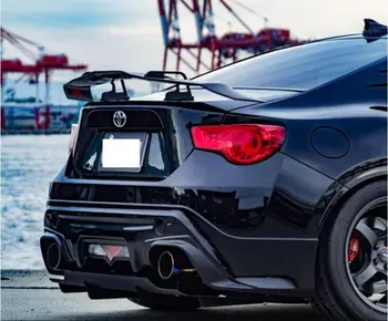 

FR-S STYLE REAL CARBON FIBER / PRIMER REAR WING TRUNK LIP SPOILER FOR TOYOTA 86 GT86 GT & SUBARU BRZ 2012-2020
