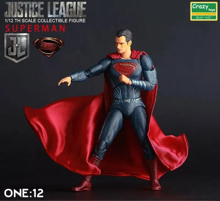 

Film Version of Superman Iron And Steel Man of 6-Inch Joints Super Cute Cartoon Boxed Garage Kit