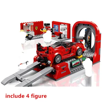 

City SPEED CHAMPIONS FXX K Development Center Building Blocks Sets Bricks Classic Model Kids Toys For Children Gift