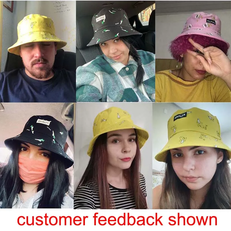 Желтая панама с рисунком банана|cotton bucket hat|mens hatbucket hat |