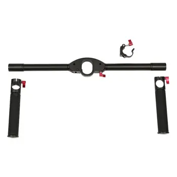 

Dazzne Roin S Dual Handle Grip Extended Handheld Kit Applicable for DJI Ronin S Gimbal Stabilizer