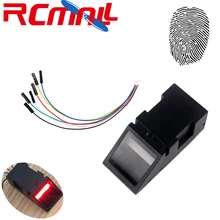 RCmall оптический считыватель отпечатков пальцев сенсор модуль для Arduino Mega2560 UNO R3 51 AVR STM32 красный светильник O40 DC 3,8-7 в FZ2904