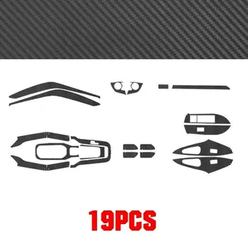 

19PCS Sticker For Toyota Corolla 2019-20 5D Car Interior Kit For Left-Hand Drive Vehicles Movable ABS