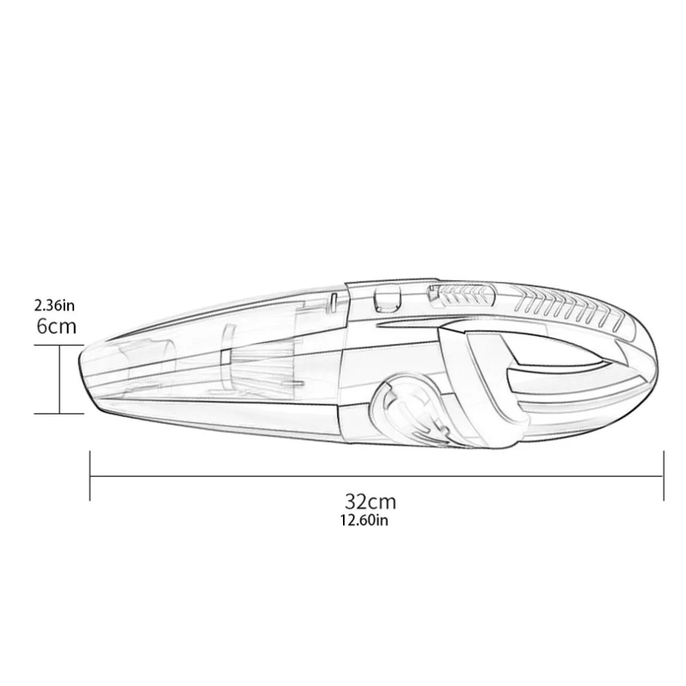 Автомобильный пылесос беспроводной автомобильный перезаряжаемый пылесос сухой и влажный пылесос домашний ручной пылесос