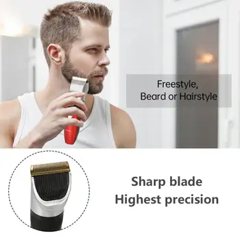 

Professional Digital Hair Rechargeable Hair Clipper Special Ceramic Cutter Head Electric Clipper Mute Hair Clipper Baby Adult