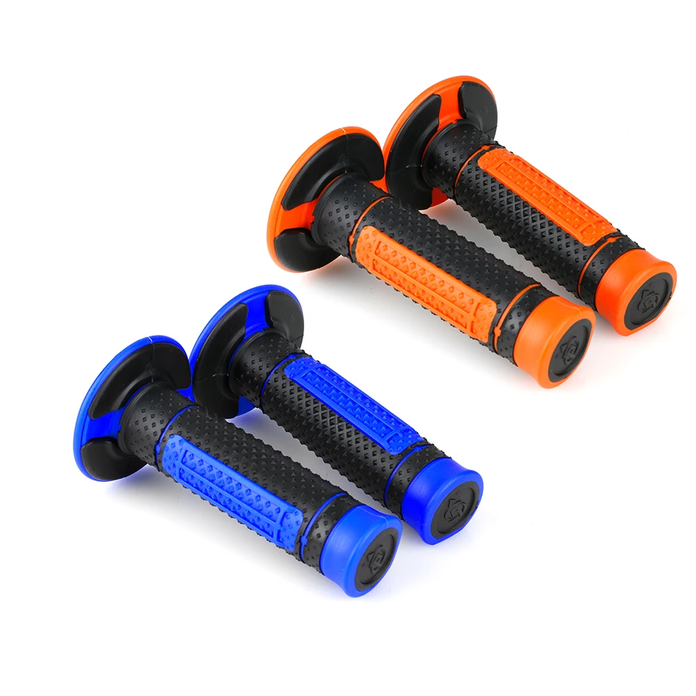 7/" 22 мм мотоциклетные Резиновые Ручки гелевые для KTM Duke 125 200 250 390 EXC EXCF SX SXF XC XCF XCW 2004- оранжевый