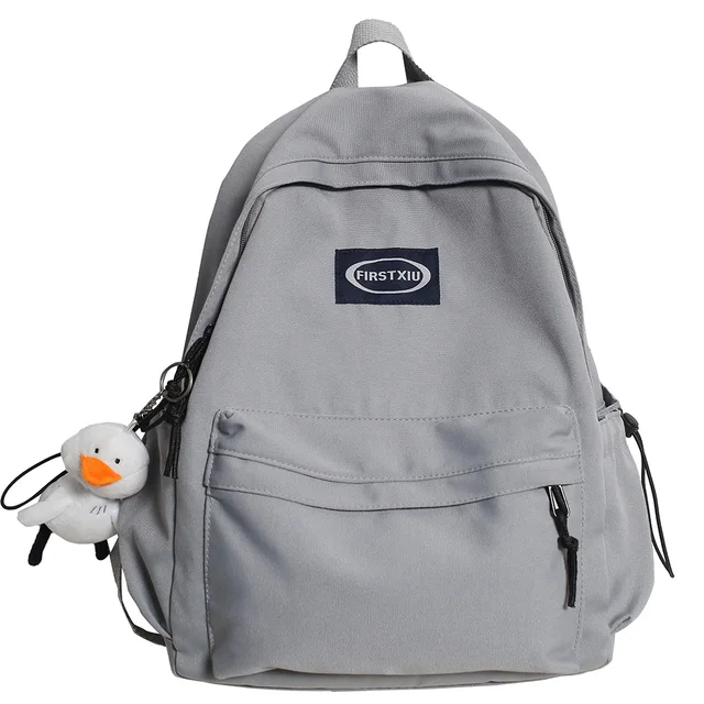 Mochila Azul para mujer, bolso Kawaii de nailon resistente al agua, bolso escolar para adolescente, mochilas para estudiantes universitarios - AliExpress Maletas y bolsas