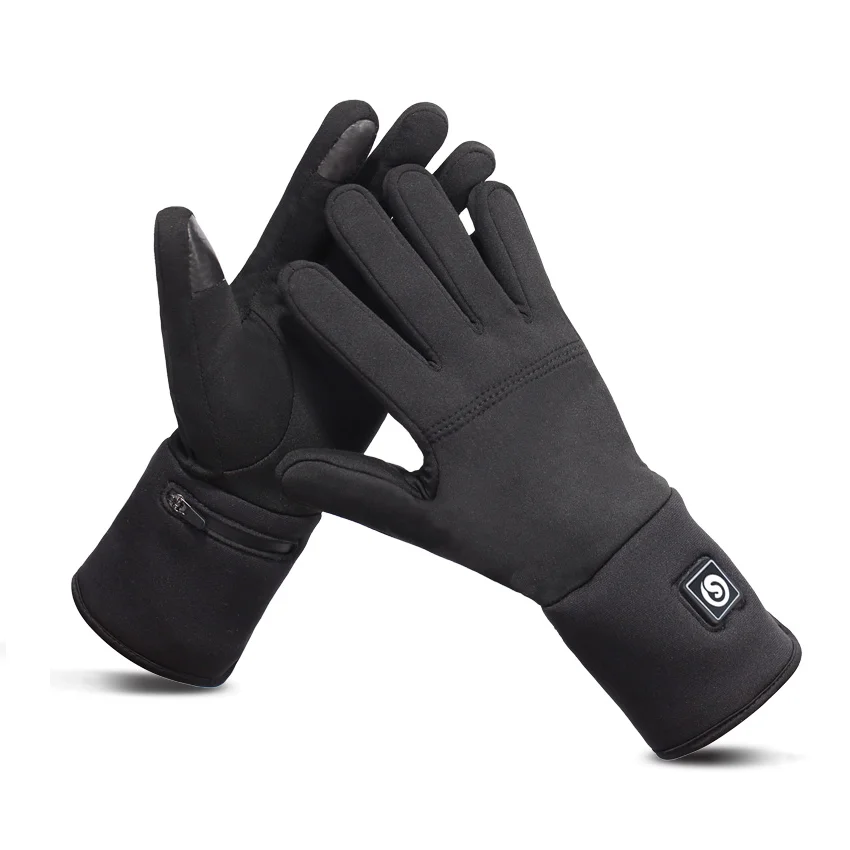 SHGS13 Спаситель с подогревом лайнер перчатки теплые лыжные перчатки теплые перчатки для спорта на открытом воздухе зимой - Цвет: SHGS13