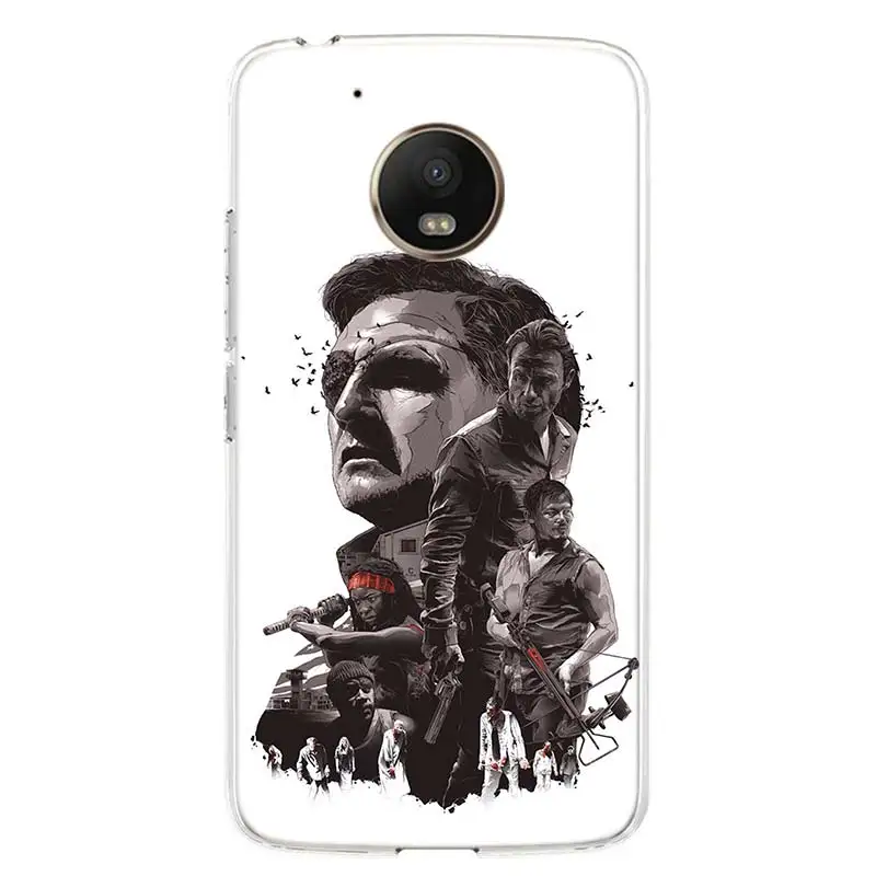 The Walking Deads Cover Phone Case For Motorola Moto G7 G6 G5S G5 E4 Plus G4 E5 Play Power EU Gift Fit Patterned Coque