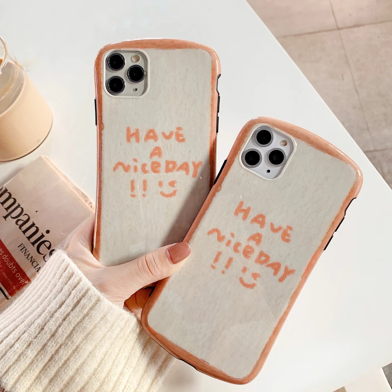 GlamPhone чехол Happy Smile чехол для телефона для iPhone11Pro/Max X XS Max XR Мягкий силиконовый чехол для iPhone11 7 8 6 6s Plus чехол