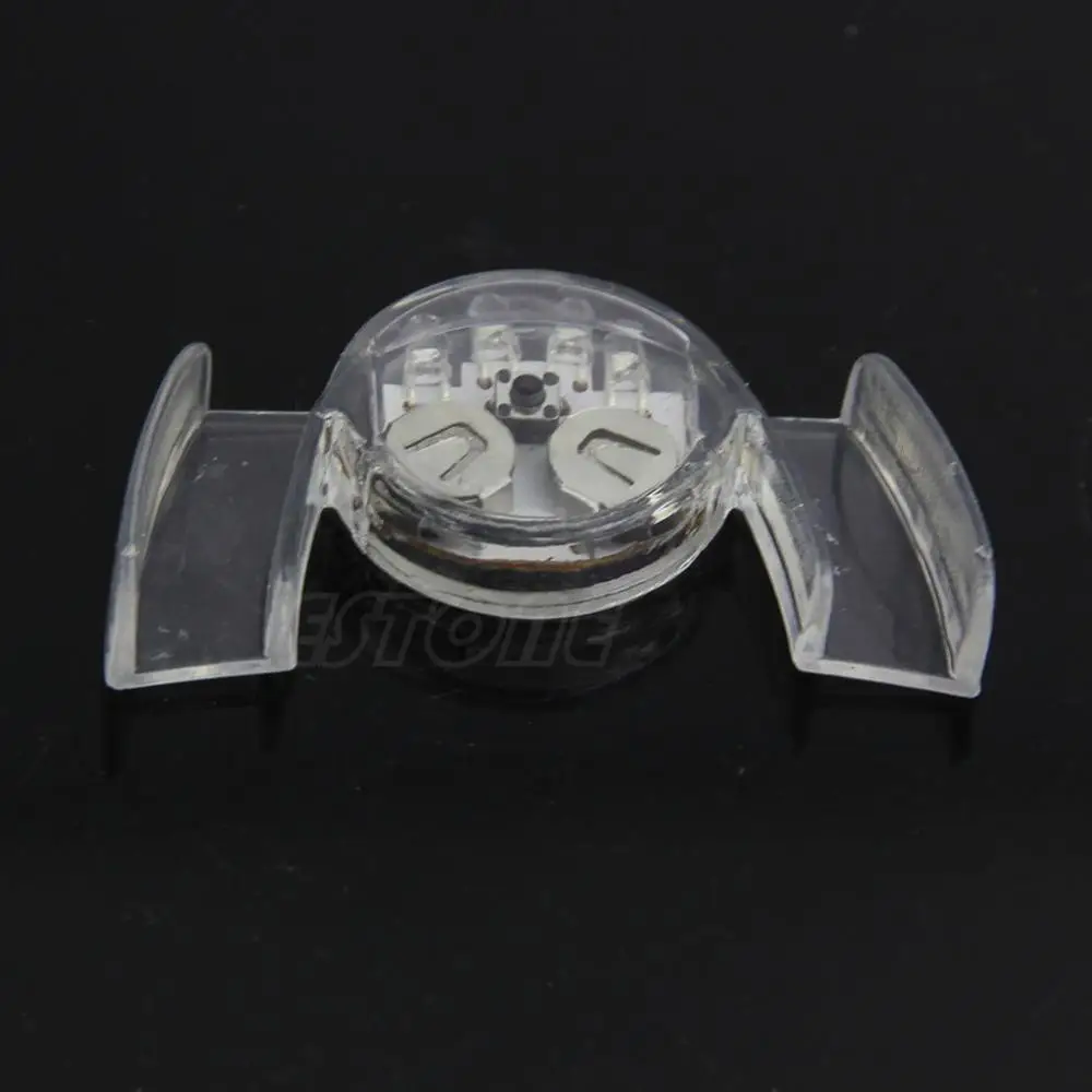 1X LED Light Mouth Guard Mouthpiece Flashing Piece Party glow in the dark up New