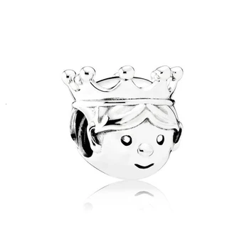 

100% 925 silver sterling 1:1 authentic 791959 precious prince charm charm original bracelet feminine jewels