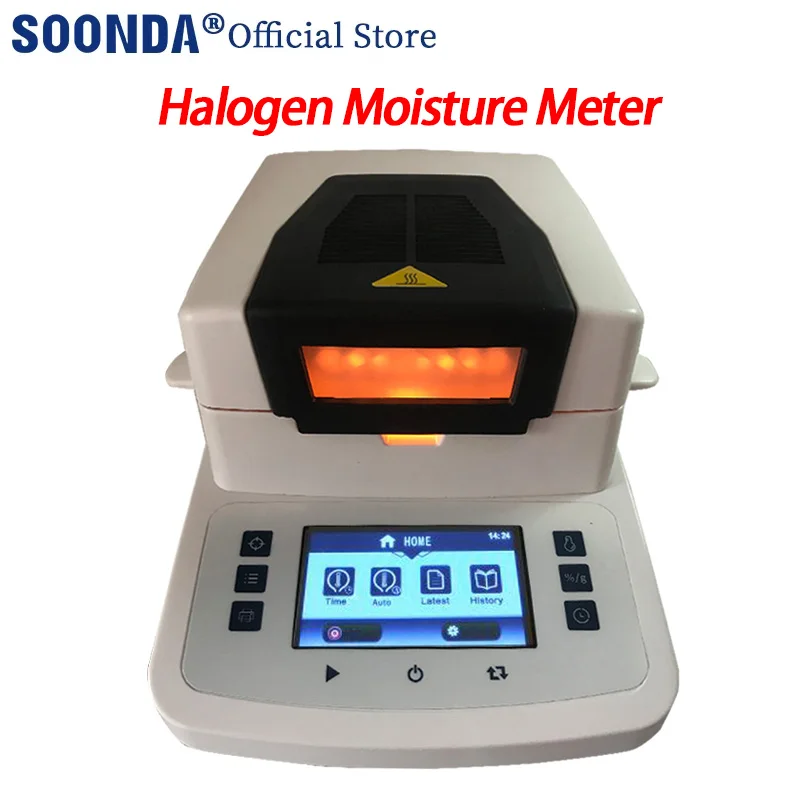 Rapid Halogen Heating Moisture Meter Tester for Corn Grain Tea Food